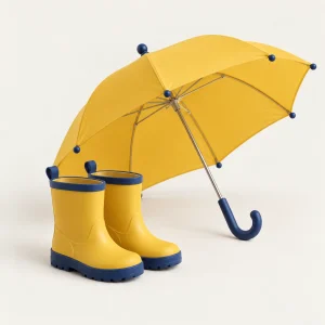 Kids Rain Day Set — AI-generated concept image