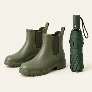Rainy Commuter Set — AI-generated concept image